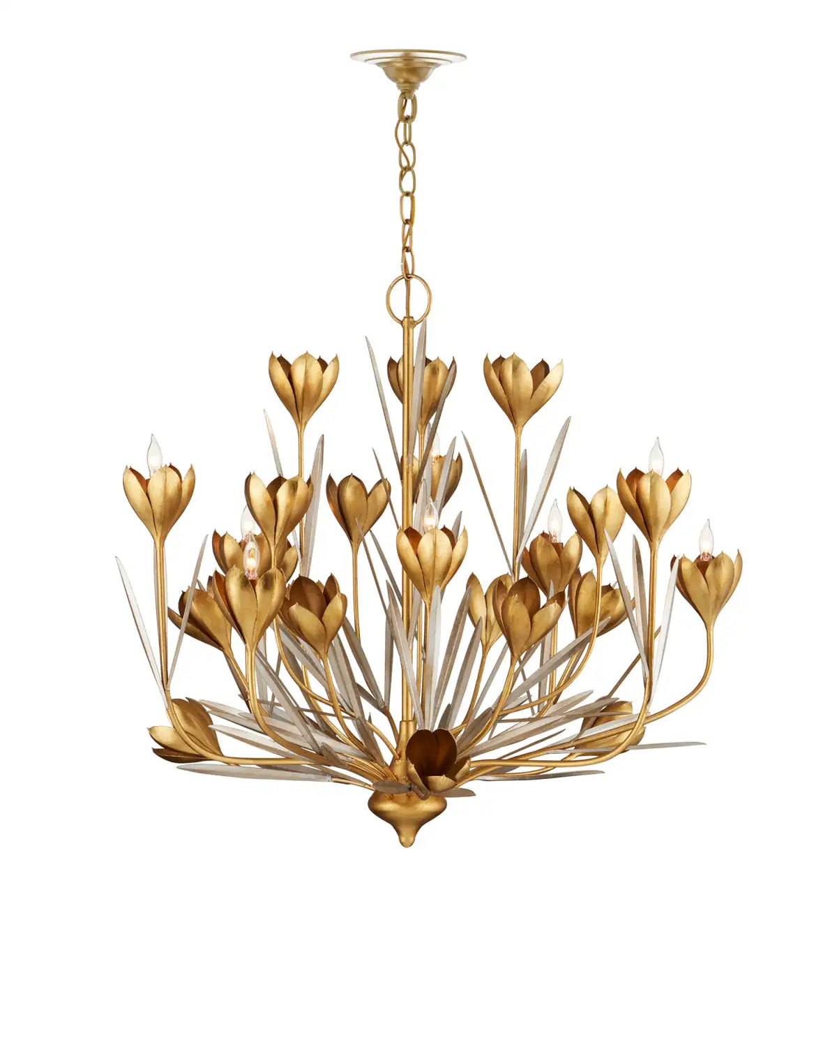 CURREY & COMPANY, HORTENSIA CHANDELIER, CHANDELIER LIGHT