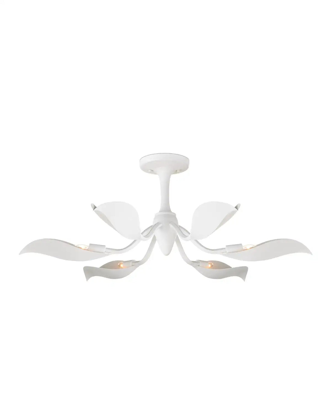 CURREY & COMPANY, SNOWFLOWER SEMI-FLUSH MOUNT, SEMI FLUSH MOUNT LIGHT