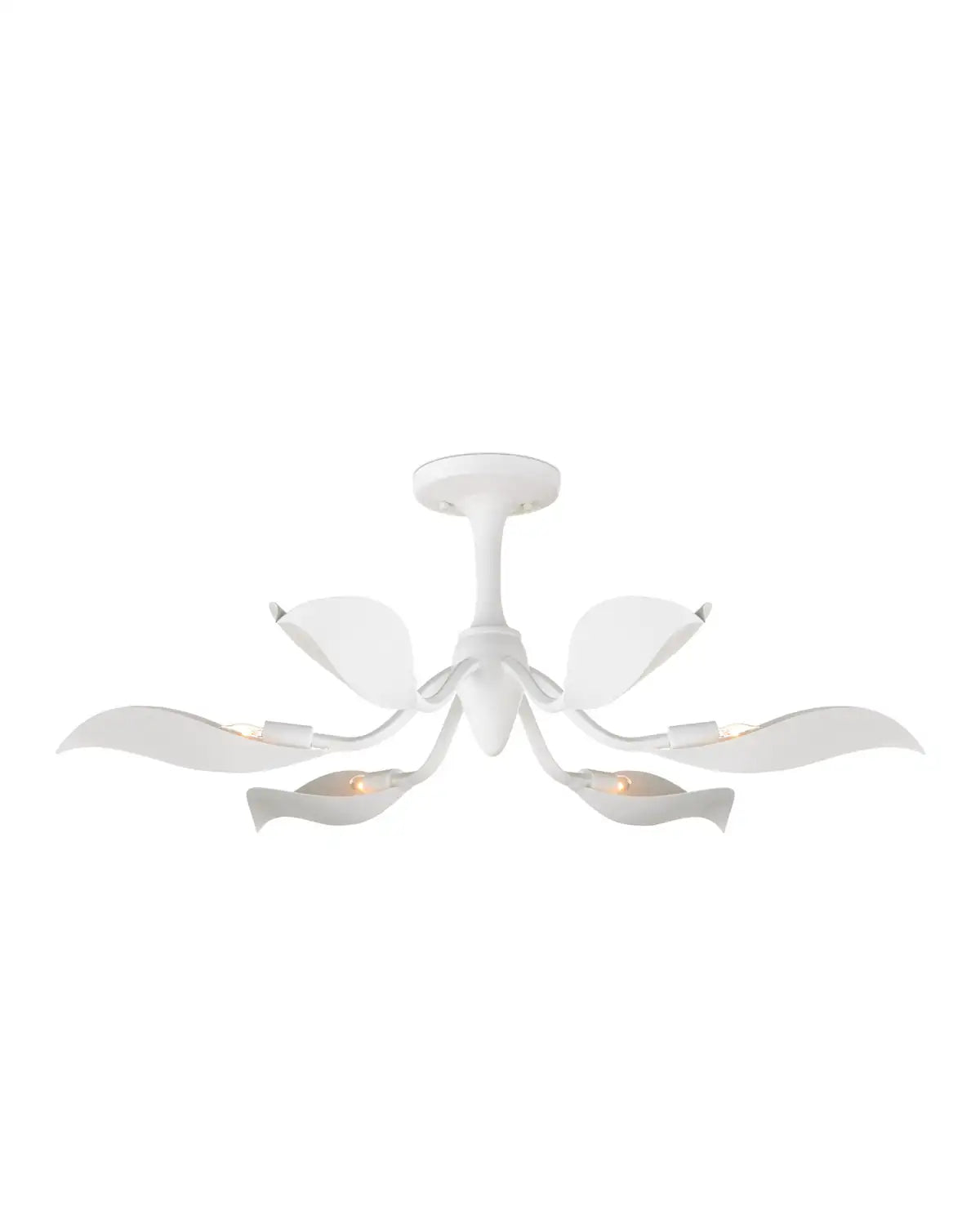 CURREY & COMPANY, SNOWFLOWER SEMI-FLUSH MOUNT, SEMI FLUSH MOUNT LIGHT