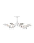 CURREY & COMPANY, SNOWFLOWER SEMI-FLUSH MOUNT, SEMI FLUSH MOUNT LIGHT