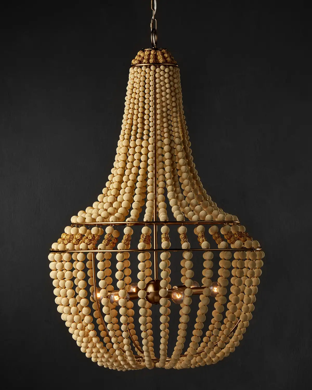 CURREY & COMPANY, PENELOPE BEIGE CHANDELIER, CHANDELIER LIGHT