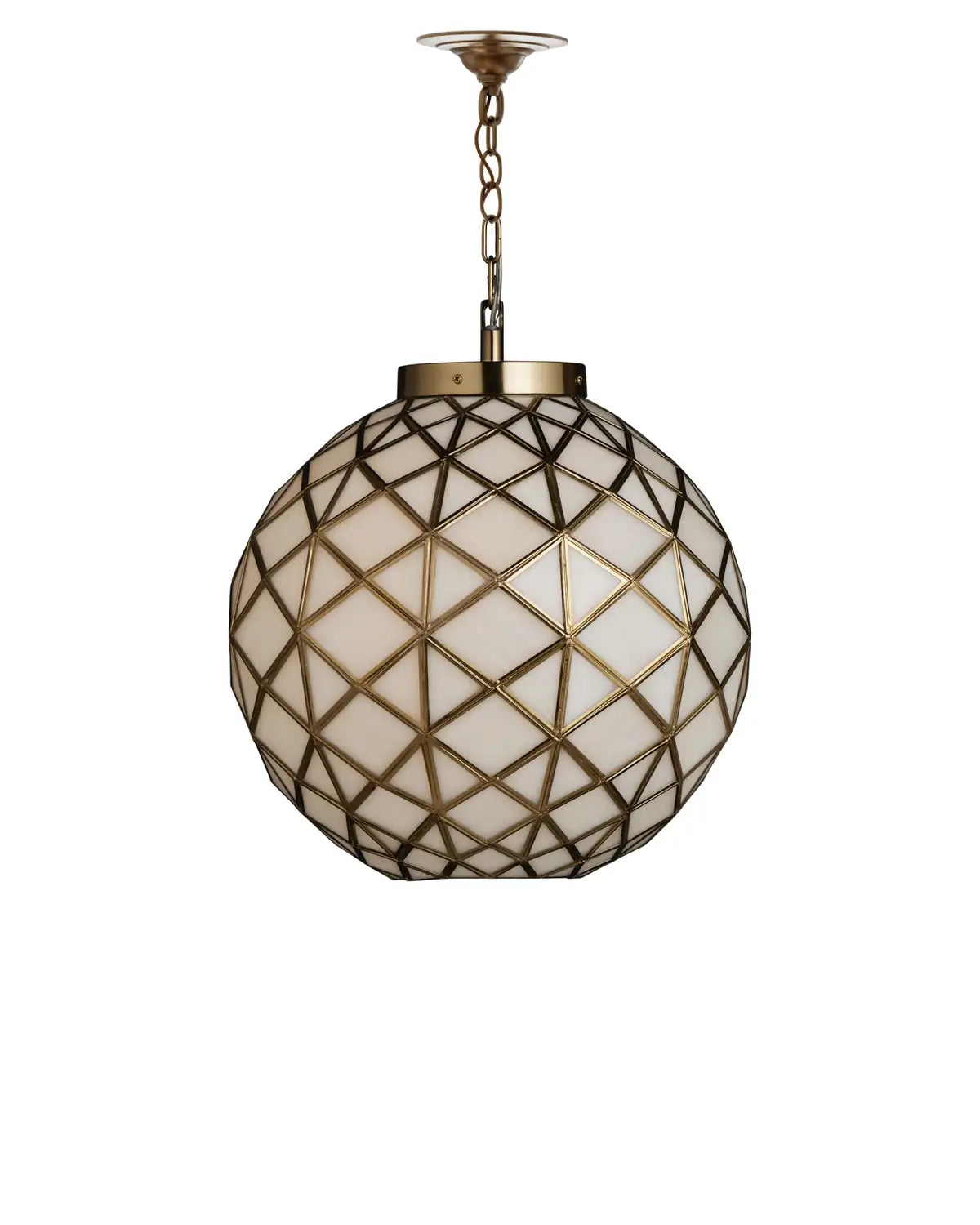 CURREY & COMPANY, POLYHEDRON PENDANT, PENDANT LIGHT