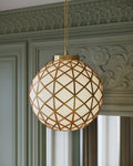 CURREY & COMPANY, POLYHEDRON PENDANT, PENDANT LIGHT