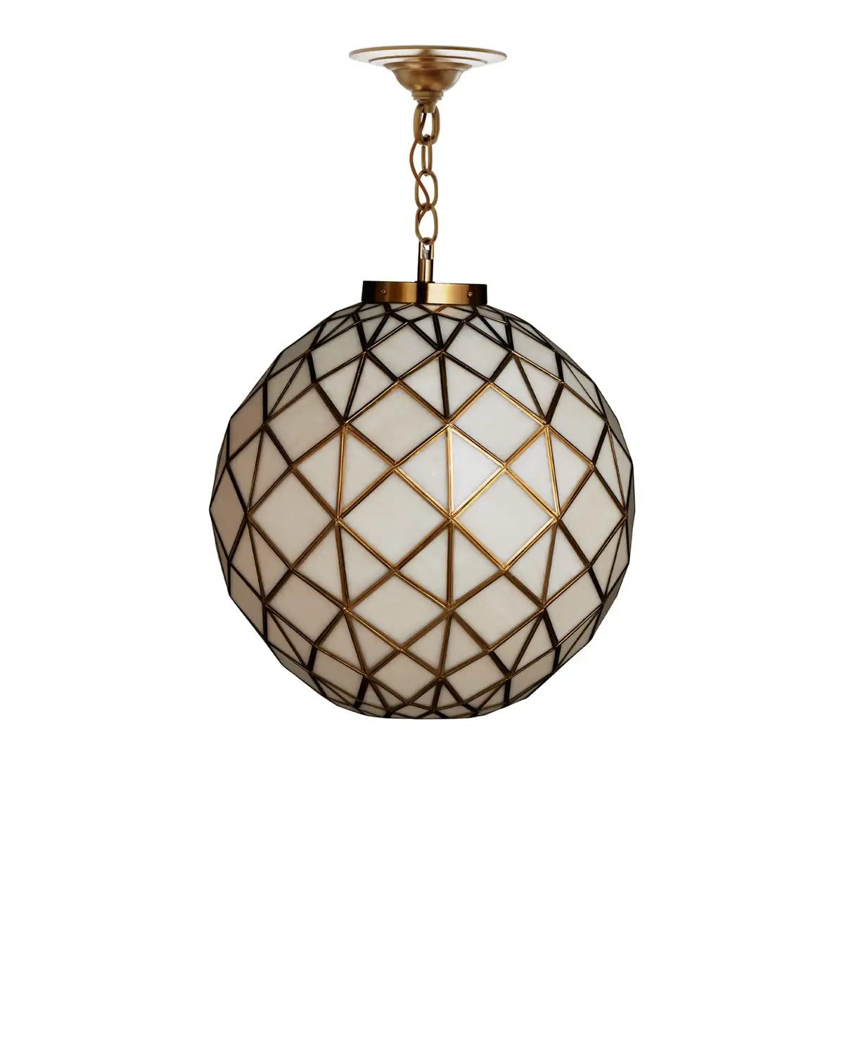 CURREY & COMPANY, POLYHEDRON PENDANT, PENDANT LIGHT