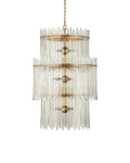 CURREY & COMPANY, ELECTRA THREE-TIER CHANDELIER, CHANDELIER LIGHT