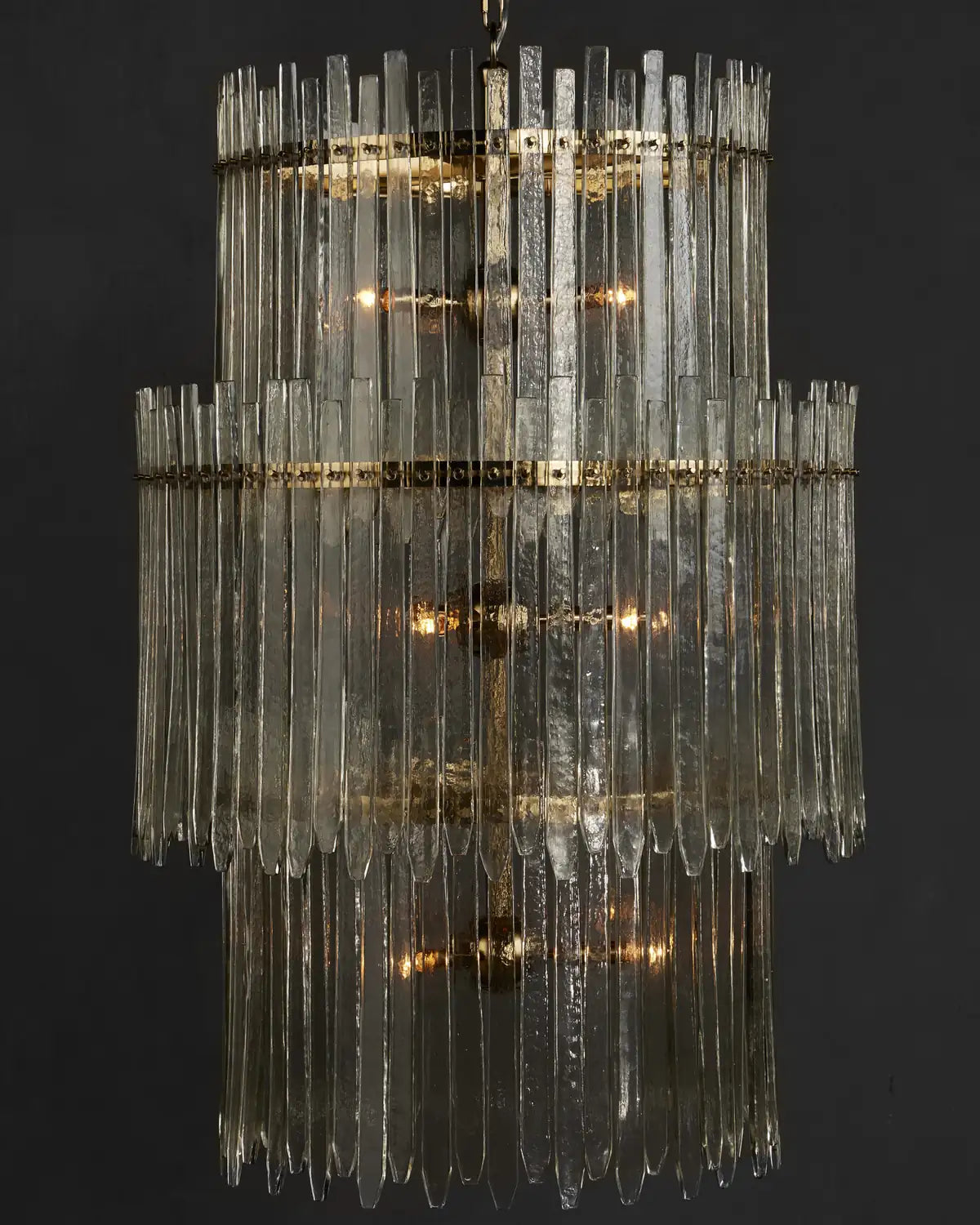 CURREY & COMPANY, ELECTRA THREE-TIER CHANDELIER, CHANDELIER LIGHT
