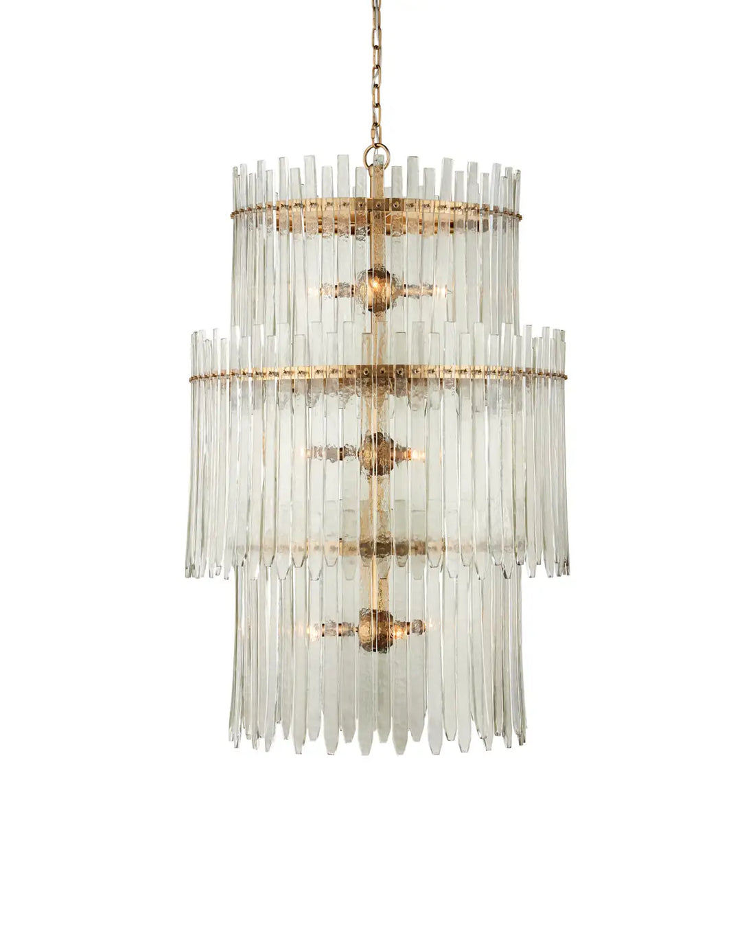 CURREY & COMPANY, ELECTRA THREE-TIER CHANDELIER, CHANDELIER LIGHT