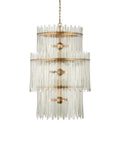 CURREY & COMPANY, ELECTRA THREE-TIER CHANDELIER, CHANDELIER LIGHT