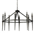CURREY & COMPANY, BLACKTHORN CHANDELIER, CHANDELIER LIGHT