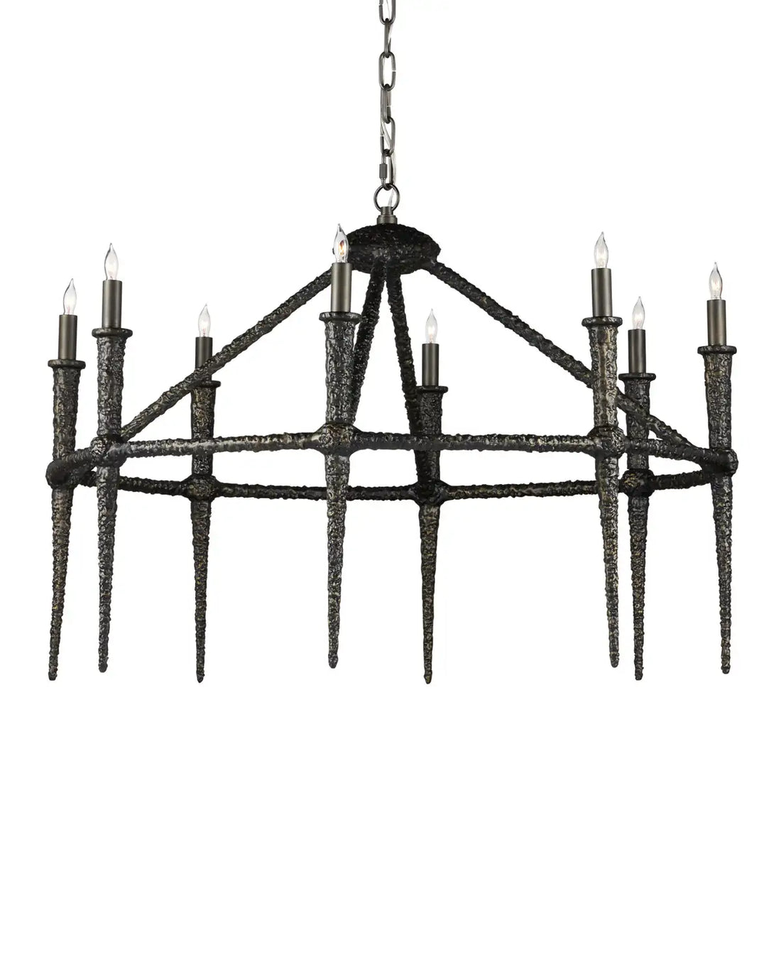 CURREY & COMPANY, BLACKTHORN CHANDELIER, CHANDELIER LIGHT