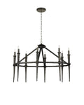 CURREY & COMPANY, BLACKTHORN CHANDELIER, CHANDELIER LIGHT