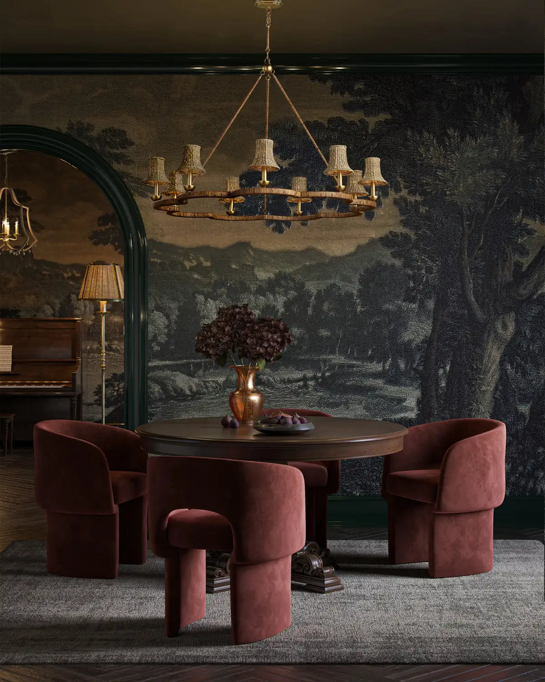 CURREY & COMPANY, SAVOIE CHANDELIER, CHANDELIER LIGHT