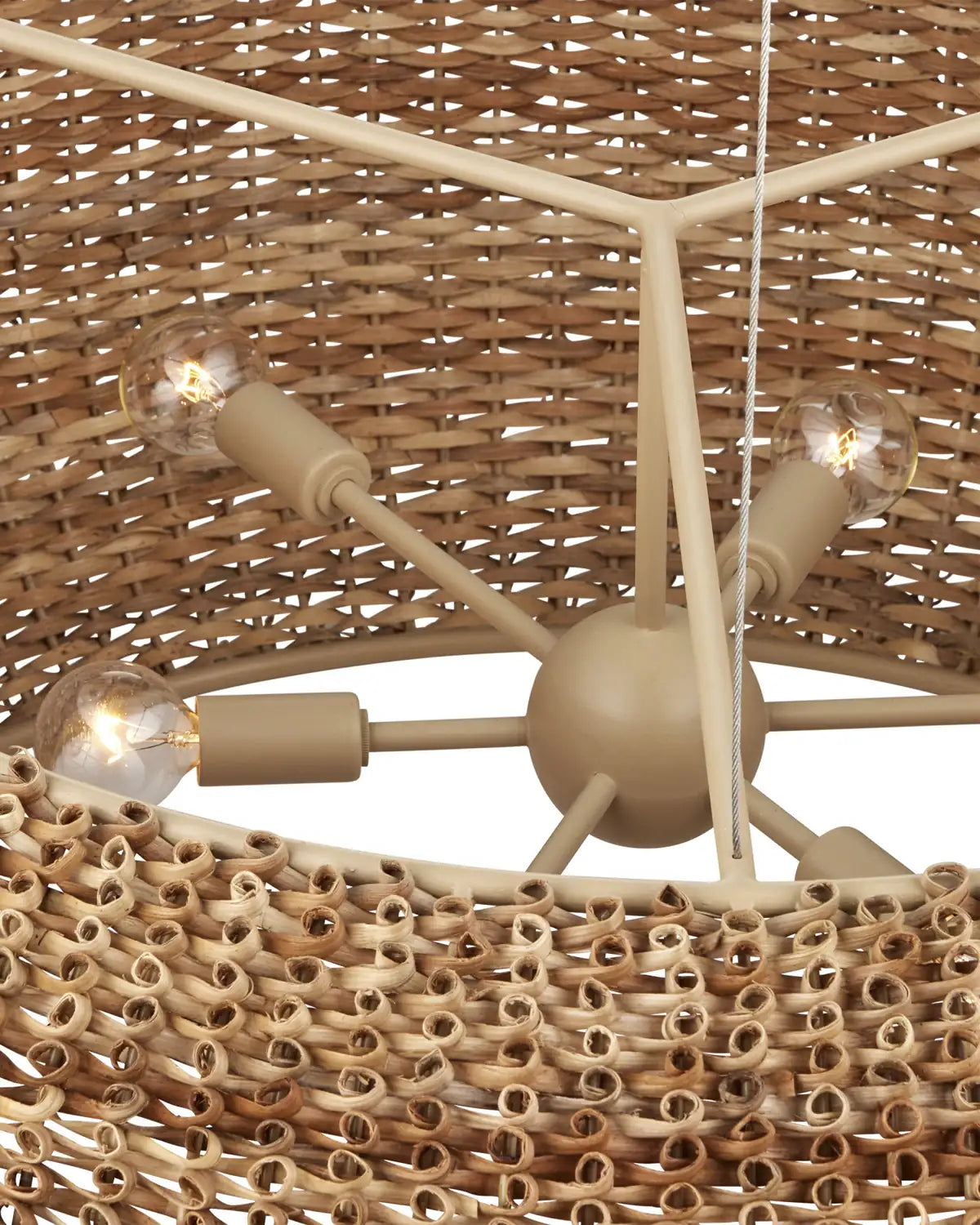 CURREY & COMPANY, BOUCLE CHANDELIER, CHANDELIER LIGHT