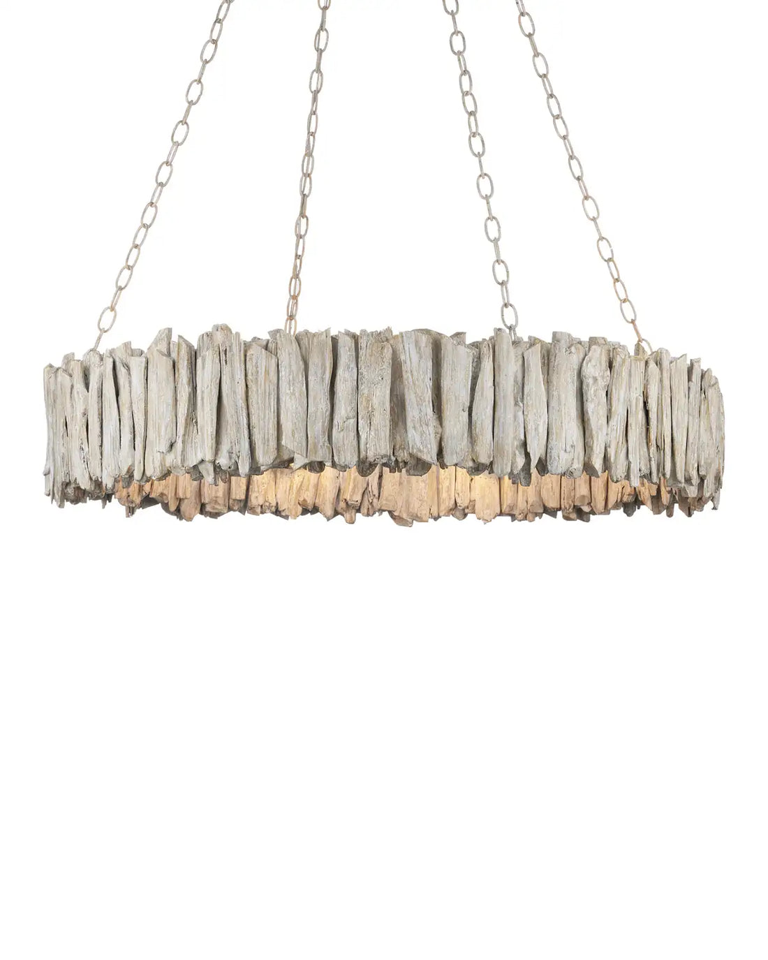 CURREY & COMPANY, DRIFTWOOD RING CHANDELIER, CHANDELIER LIGHT