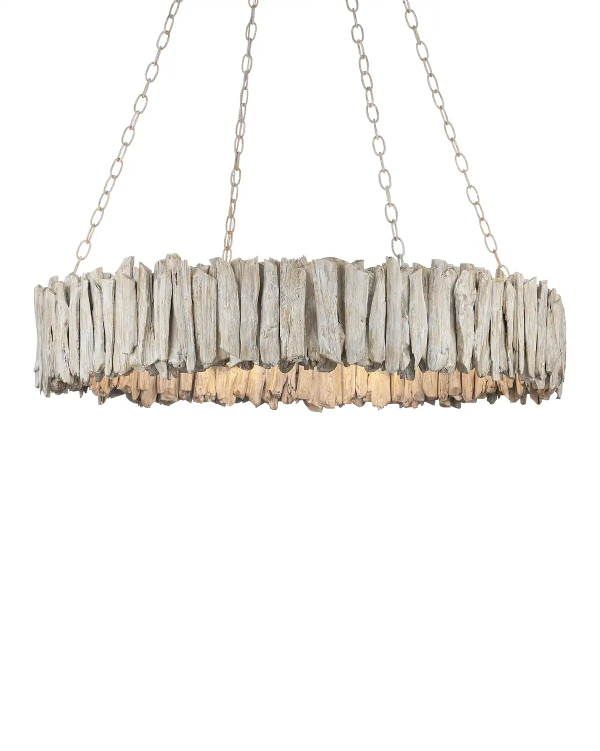 CURREY & COMPANY, DRIFTWOOD RING CHANDELIER, CHANDELIER LIGHT