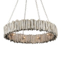 CURREY & COMPANY, DRIFTWOOD RING CHANDELIER, CHANDELIER LIGHT
