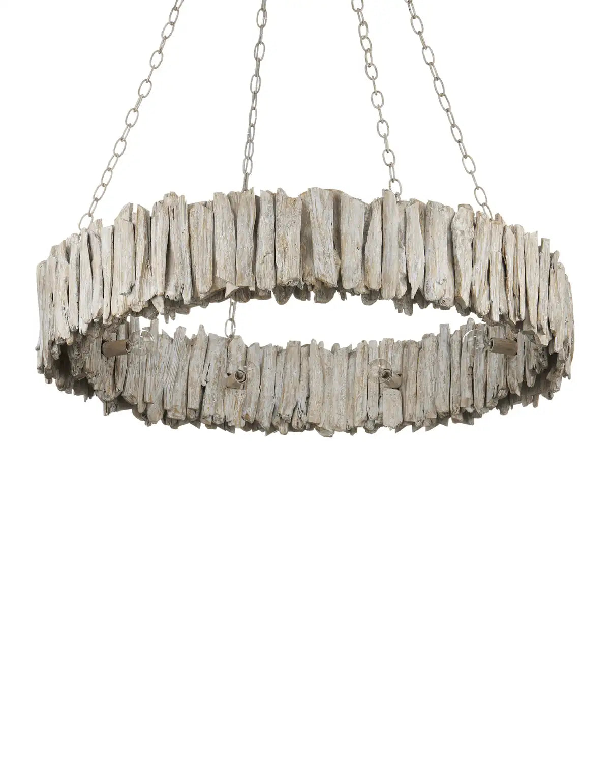 CURREY & COMPANY, DRIFTWOOD RING CHANDELIER, CHANDELIER LIGHT