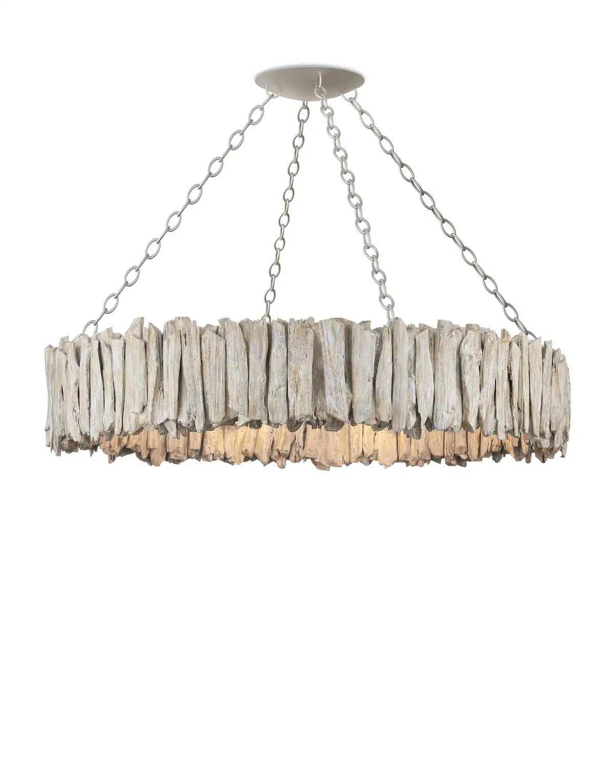 CURREY & COMPANY, DRIFTWOOD RING CHANDELIER, CHANDELIER LIGHT