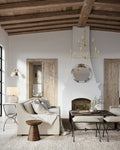 CURREY & COMPANY, NOTTAWAY TWO-TIER CHANDELIER, CHANDELIER LIGHT