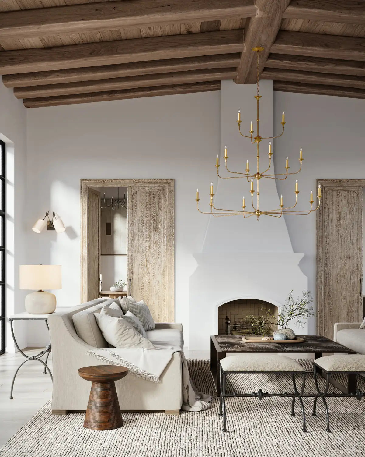 CURREY & COMPANY, NOTTAWAY GRANDE CHANDELIER, CHANDELIER LIGHT