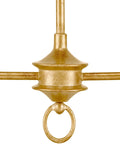 CURREY & COMPANY, NOTTAWAY LINEAR CHANDELIER, CHANDELIER LIGHT