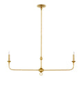 CURREY & COMPANY, NOTTAWAY LINEAR CHANDELIER, CHANDELIER LIGHT