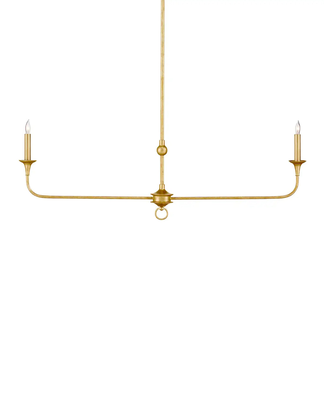 CURREY & COMPANY, NOTTAWAY LINEAR CHANDELIER, CHANDELIER LIGHT