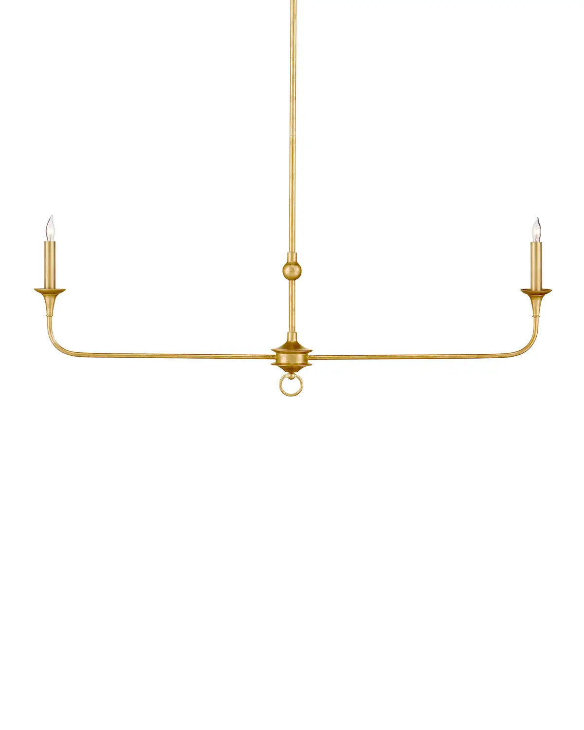 CURREY & COMPANY, NOTTAWAY LINEAR CHANDELIER, CHANDELIER LIGHT