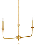 CURREY & COMPANY, NOTTAWAY LINEAR CHANDELIER, CHANDELIER LIGHT