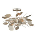 CURREY & COMPANY, LUNARIA SEMI-FLUSH MOUNT, SEMI FLUSH MOUNT LIGHT