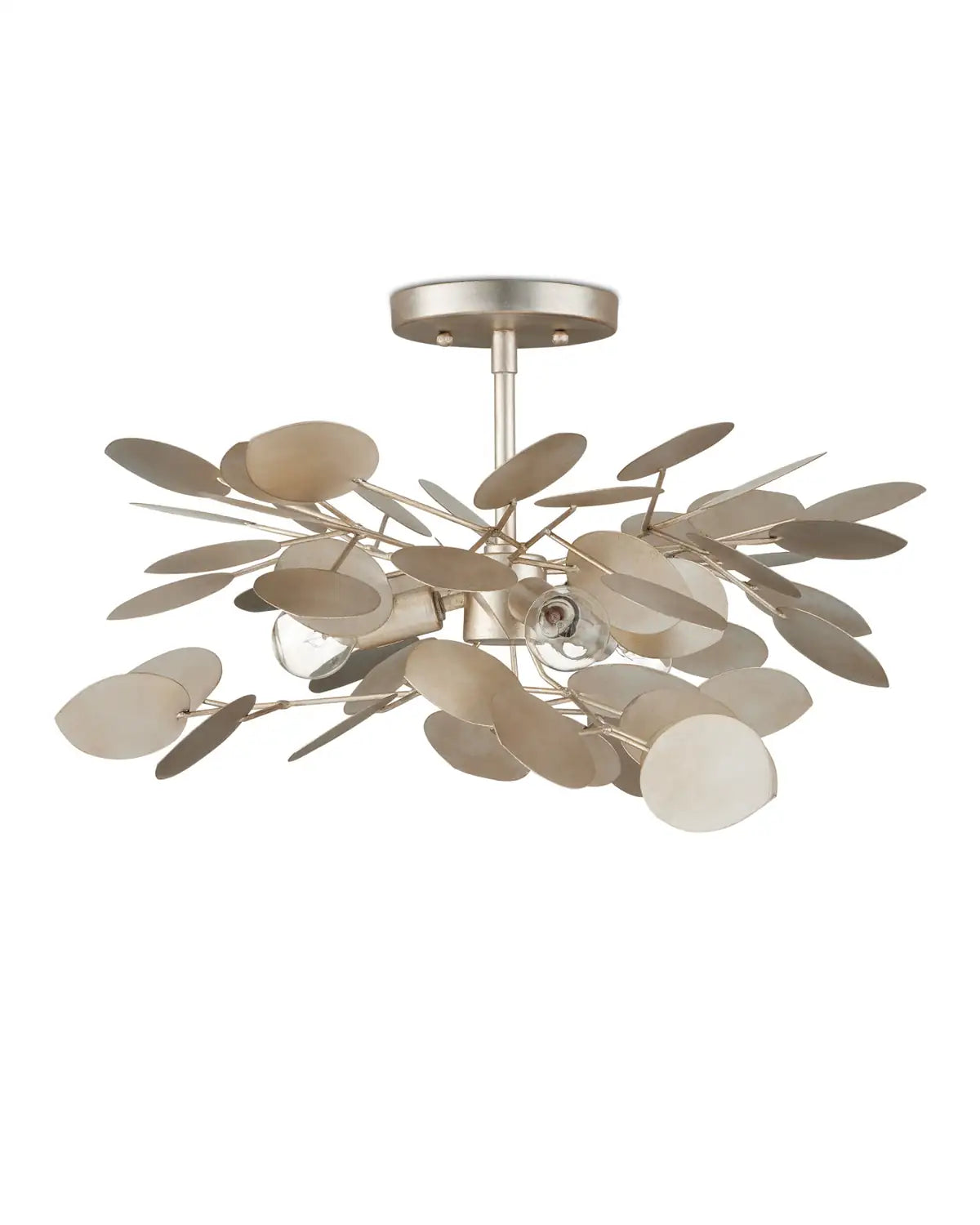 CURREY & COMPANY, LUNARIA SEMI-FLUSH MOUNT, SEMI FLUSH MOUNT LIGHT