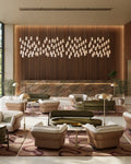 CURREY & COMPANY, POSH LINEAR MULTI-DROP PENDANT, PENDANT LIGHT