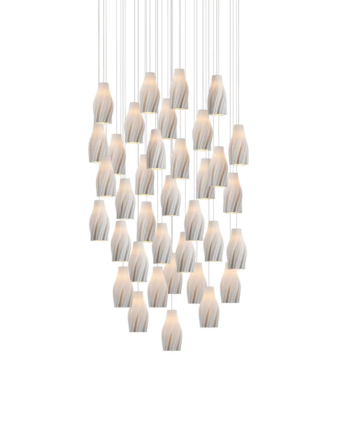 CURREY & COMPANY, POSH MULTI-DROP PENDANT, PENDANT LIGHT