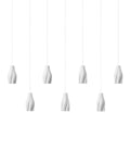 CURREY & COMPANY, POSH LINEAR MULTI-DROP PENDANT, PENDANT LIGHT