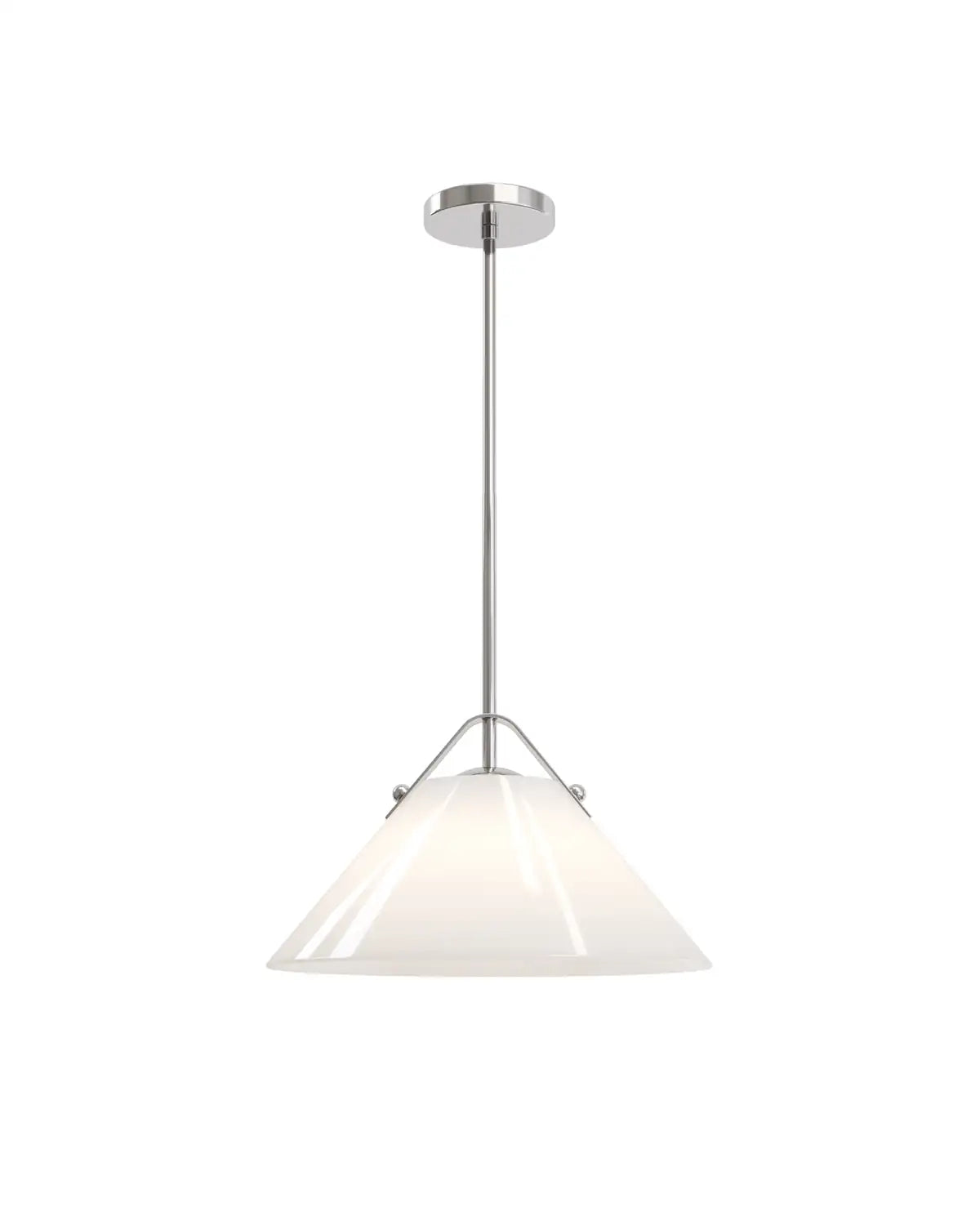 CURREY & COMPANY, BRONWEN NICKEL PENDANT, PENDANT LIGHT