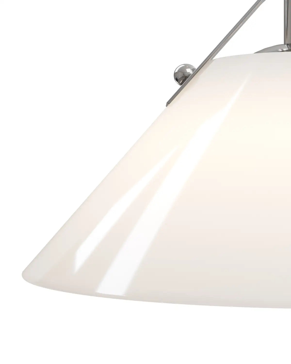 CURREY & COMPANY, BRONWEN NICKEL PENDANT, PENDANT LIGHT