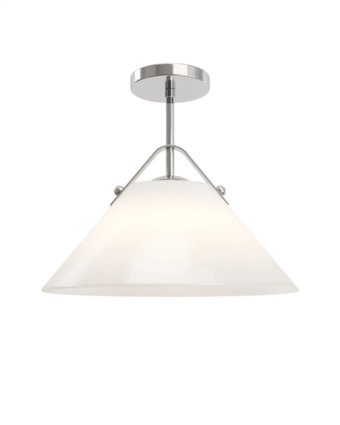 CURREY & COMPANY, BRONWEN NICKEL PENDANT, PENDANT LIGHT