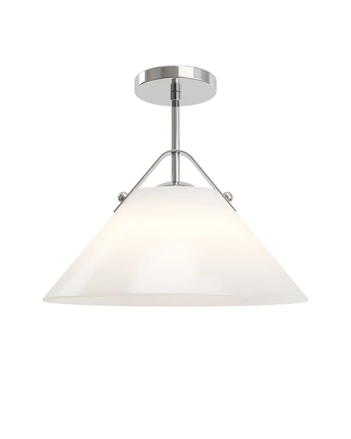 CURREY & COMPANY, BRONWEN NICKEL PENDANT, PENDANT LIGHT