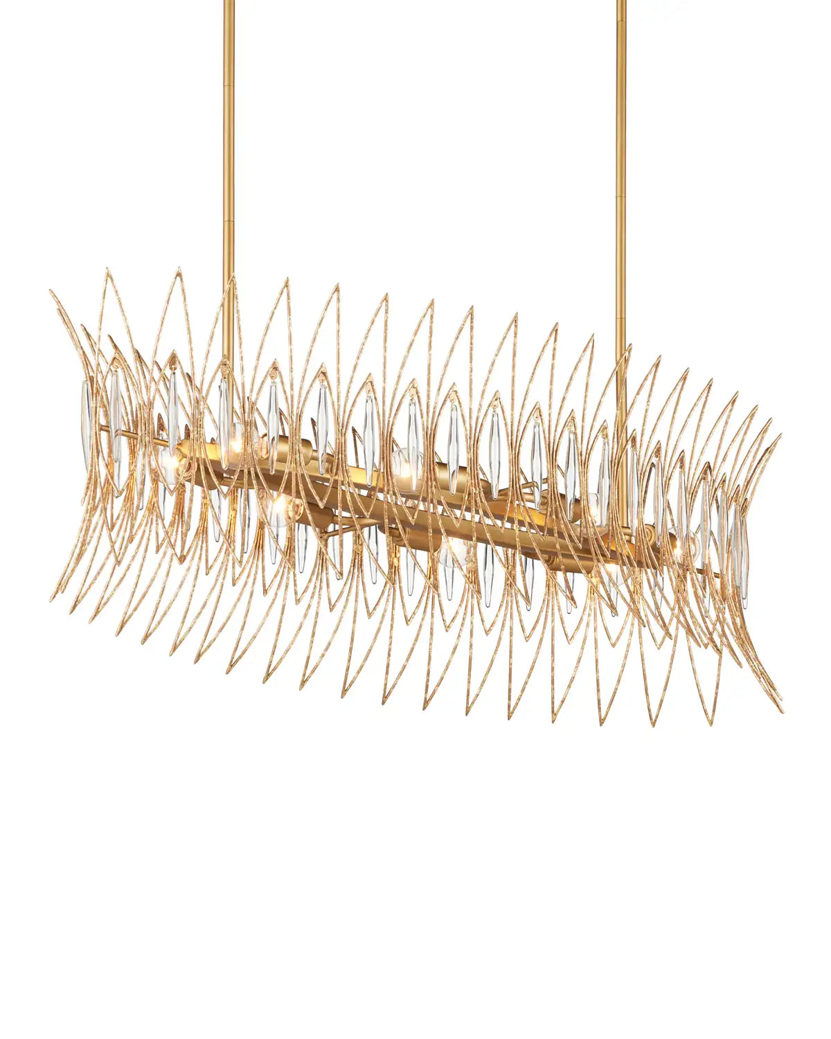 CURREY & COMPANY, MARQUISE OVAL CHANDELIER, CHANDELIER LIGHT