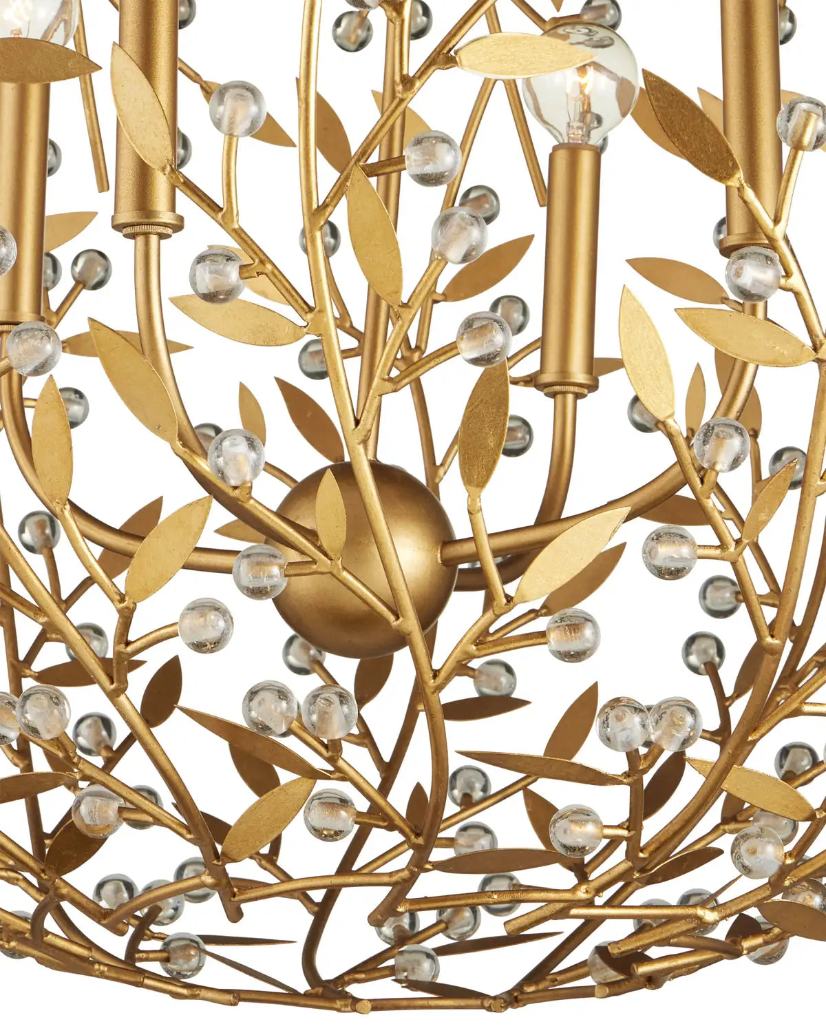 CURREY & COMPANY, SECRET GARDEN ORB CHANDELIER, CHANDELIER LIGHT