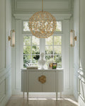 CURREY & COMPANY, SECRET GARDEN ORB CHANDELIER, CHANDELIER LIGHT