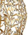 CURREY & COMPANY, SECRET GARDEN ORB CHANDELIER, CHANDELIER LIGHT