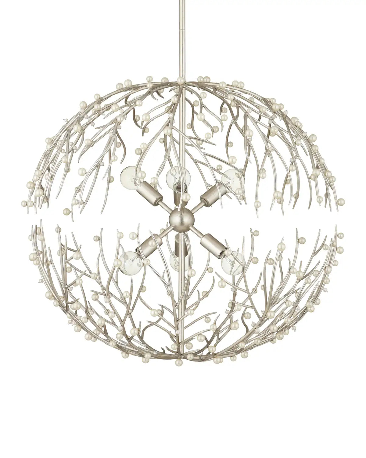 CURREY & COMPANY, SHINJU PEARL ORB CHANDELIER, CHANDELIER LIGHT