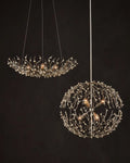 CURREY & COMPANY, SHINJU PEARL ORB CHANDELIER, CHANDELIER LIGHT
