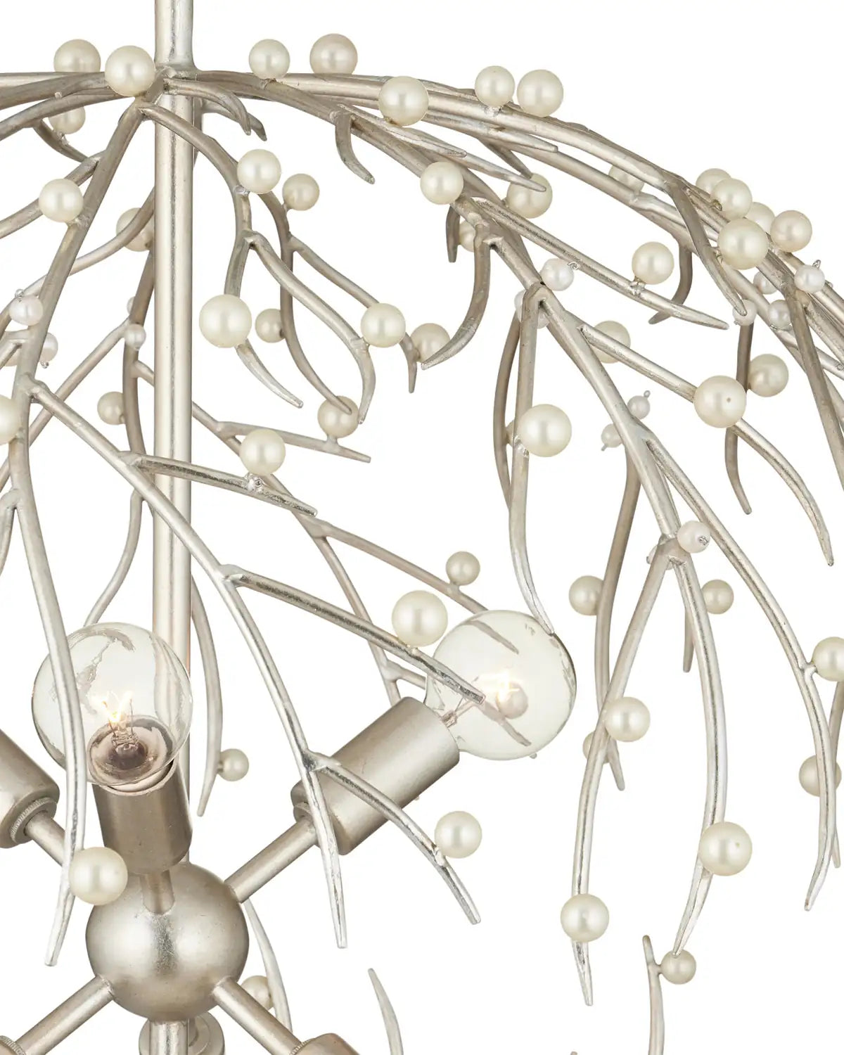 CURREY & COMPANY, SHINJU PEARL ORB CHANDELIER, CHANDELIER LIGHT