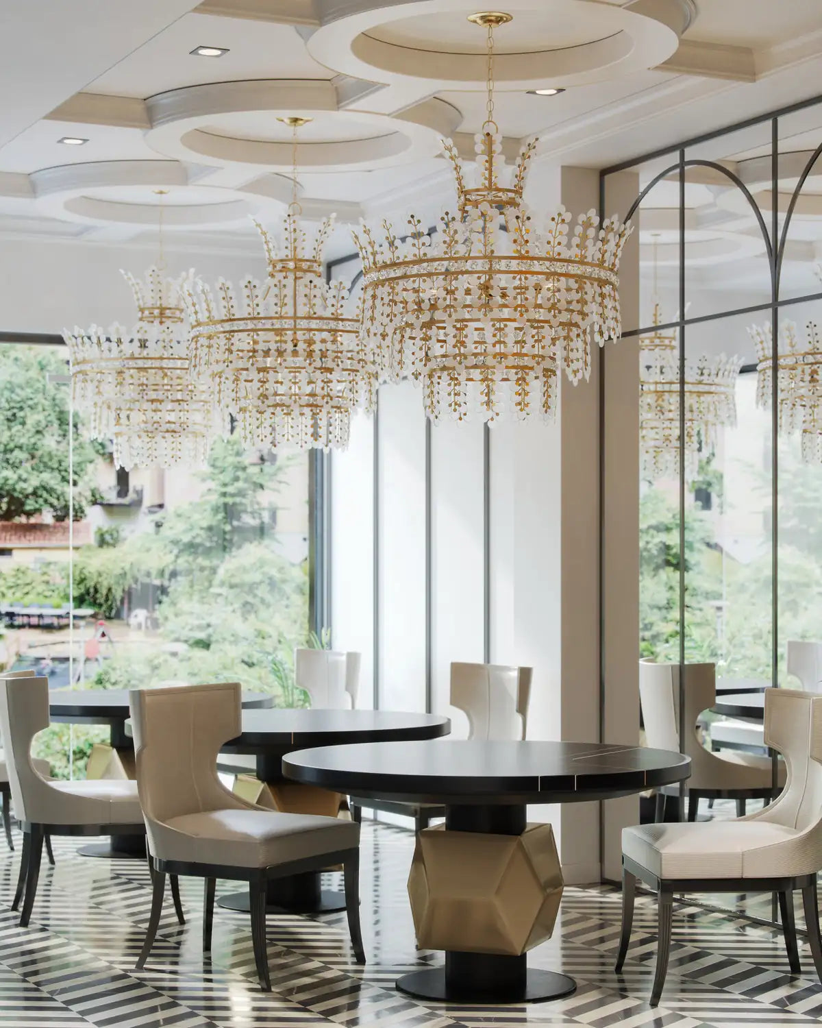 CURREY & COMPANY, BRADSHAW CHANDELIER, CHANDELIER LIGHT