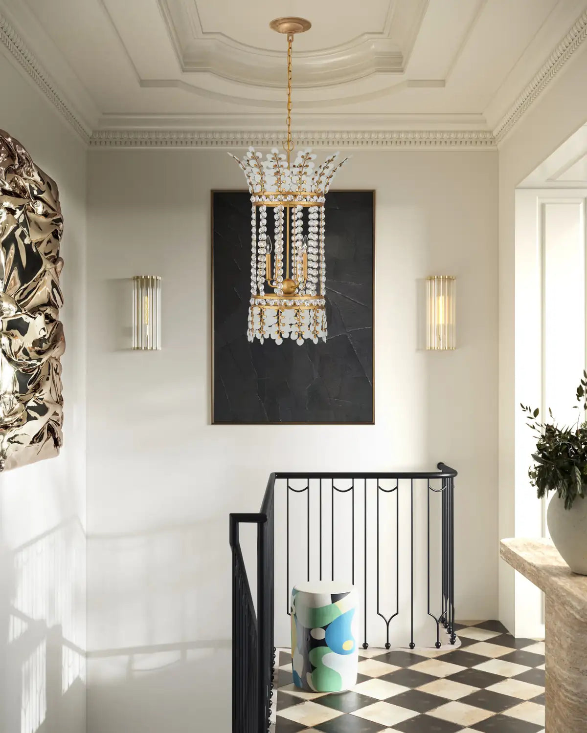 CURREY & COMPANY BRADSHAW LANTERN | 9000-1296