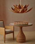 CURREY & COMPANY, CUBANA TWO-TIER CHANDELIER, CHANDELIER LIGHT