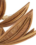 CURREY & COMPANY, CUBANA TWO-TIER CHANDELIER, CHANDELIER LIGHT