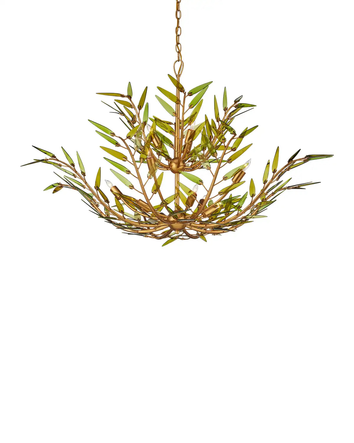 CURREY & COMPANY, BABYLON TWO-TIER CHANDELIER, CHANDELIER LIGHT
